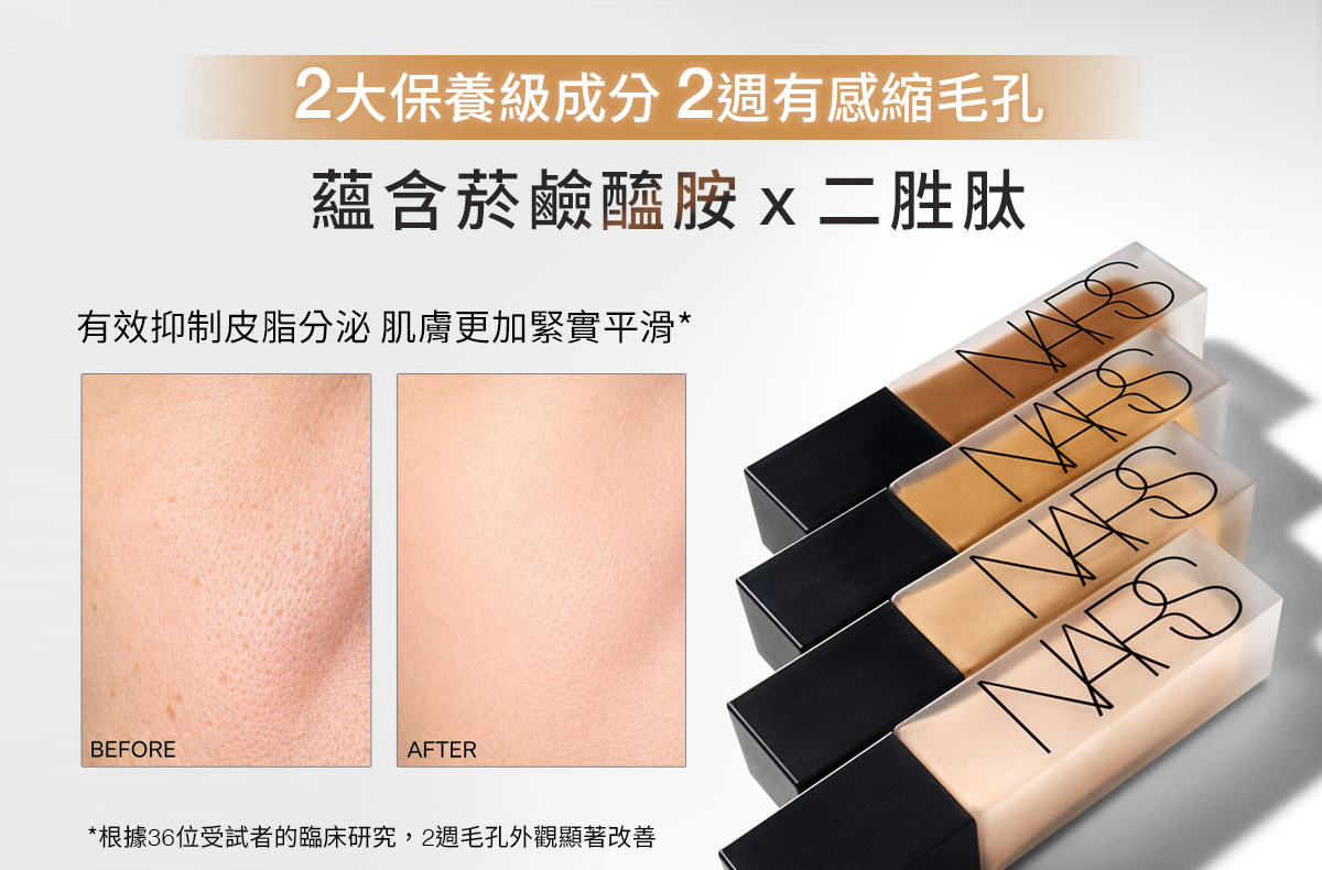 2大保養級成分2週有感縮毛孔 蘊含菸鹼醯胺x二胜肽